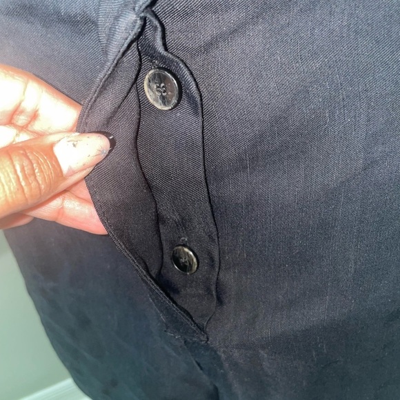 SANDRO NYANE LINEN-BLEND PLAYSUIT - Picture 6 of 13